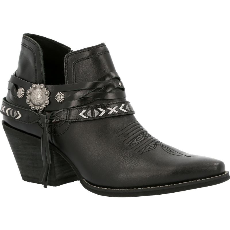 Durango|Crush by Durango Women's Black Western Bootie-Black