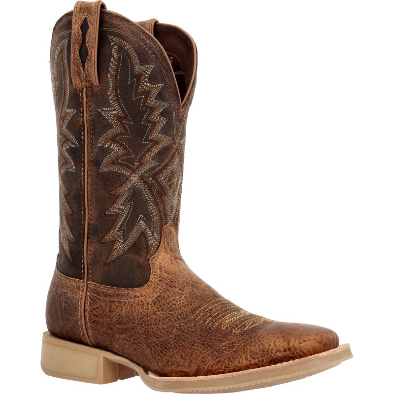 Durango|Rebel Pro Lite Rustic Tan Tobacco Western Boot-Tan Brown ...