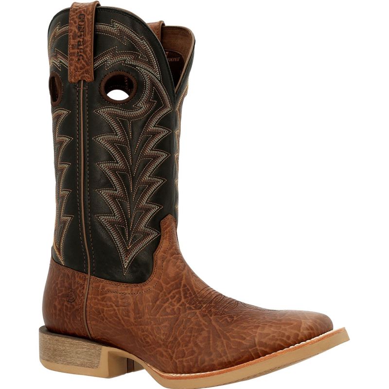 Durango|Rebel Pro Walnut Western Boot-Walnut And Black