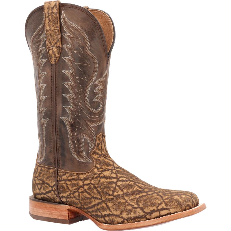 Durango|Arena Pro Rustic Tobacco Western Boot-Sunset Wheat