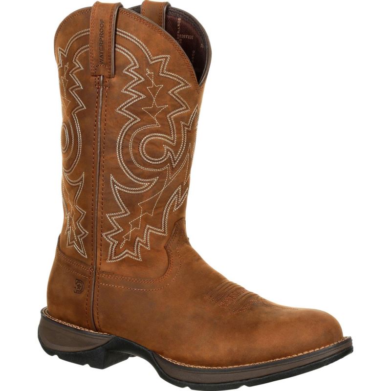 Durango|Rebel by Durango Waterproof Western Boot- Coyote Brown