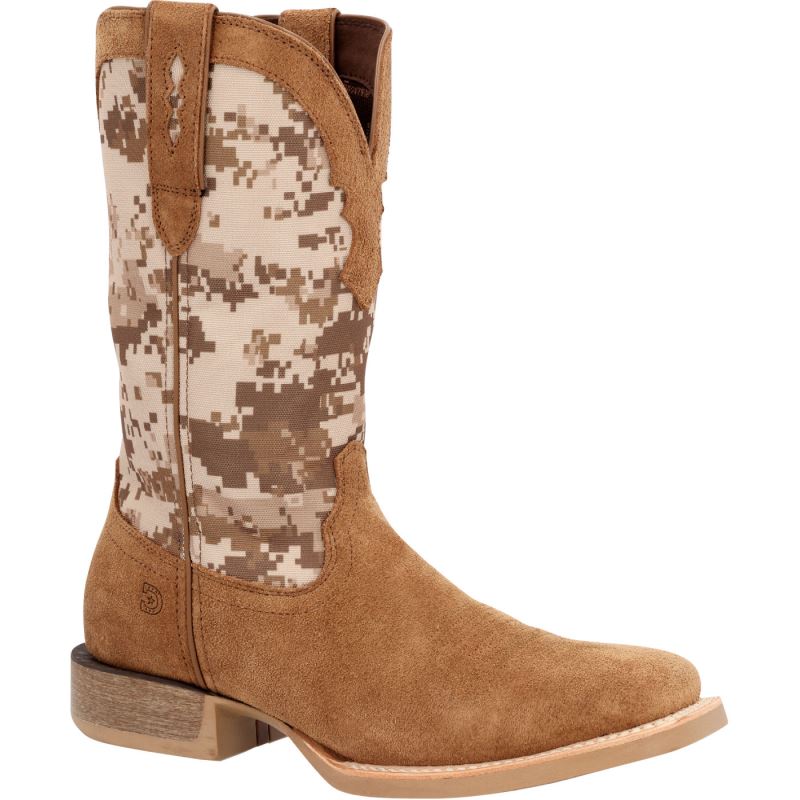 Durango|Rebel Pro Digi Camo Western Boot-Apricot Ash