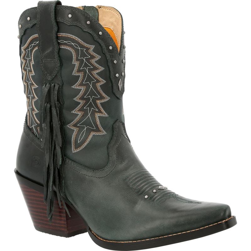 Durango|Crush by Durango Women's Vintage Teal Bootie Western Boot-Vintage Teal