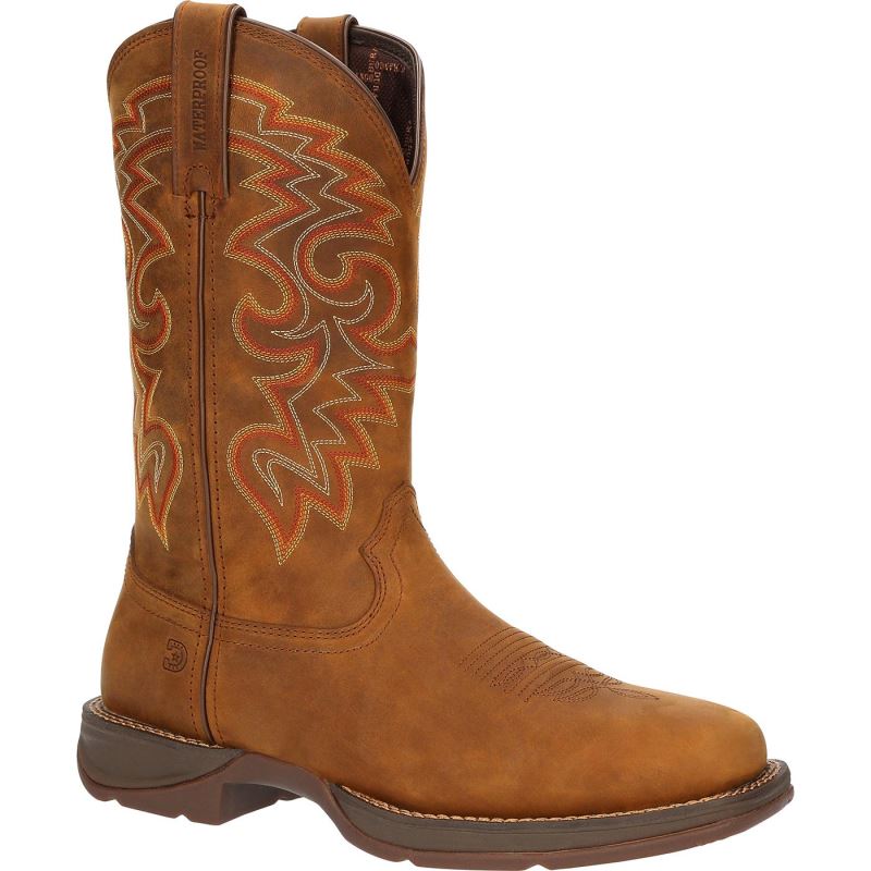 Durango|Rebel Waterproof Western Boot-Russet