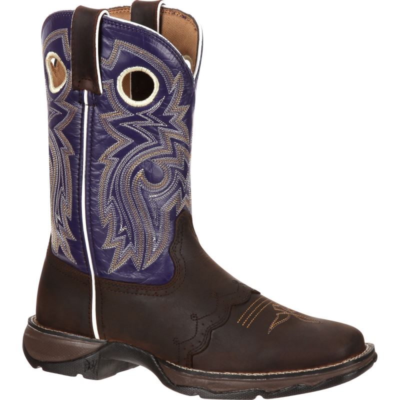 Durango|Lady Rebel by Durango Women's Twilight n' Lace Saddle Western Boot-Twilight N' Lace