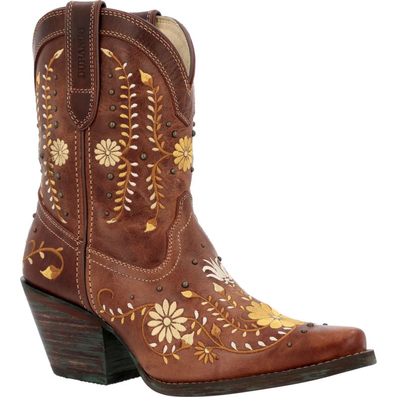 Durango|Crush by Durango Women’s Golden Wildflower Western Boot-Mossy Oak Elements