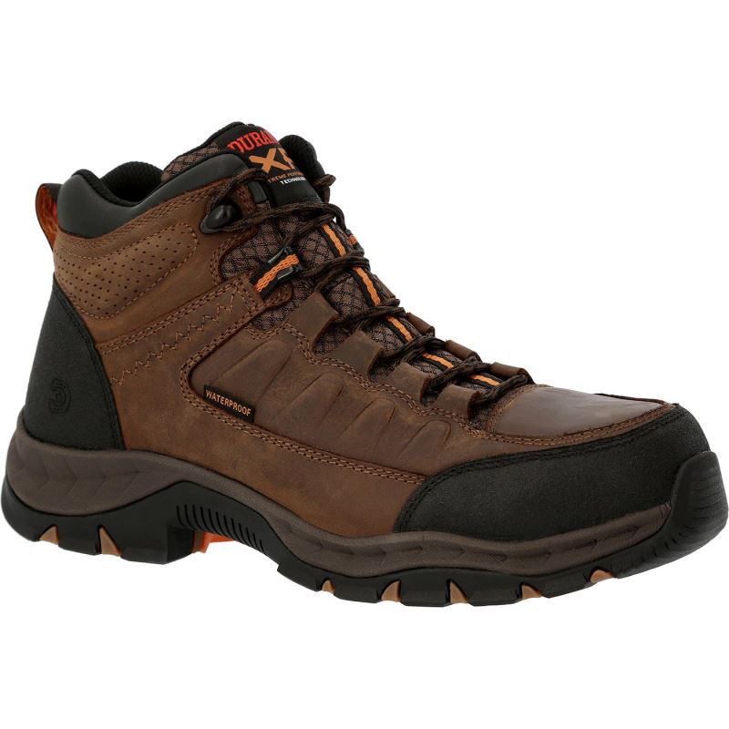 Durango|Renegade XP Timber Brown Alloy Toe Waterproof Hiker-Timber Brown