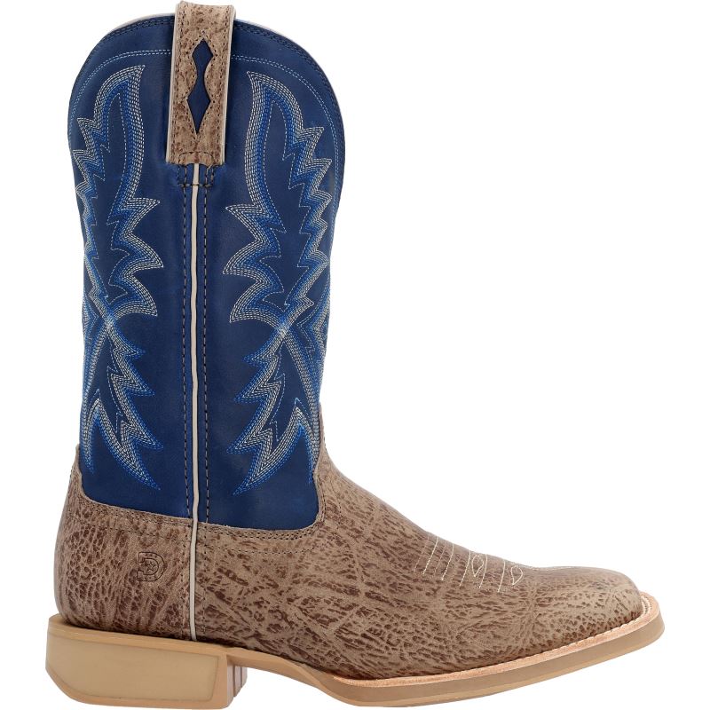 Durango|Rebel Pro Lite Weathered Grey Denim Blue Western Boot-Grey Denim Blue