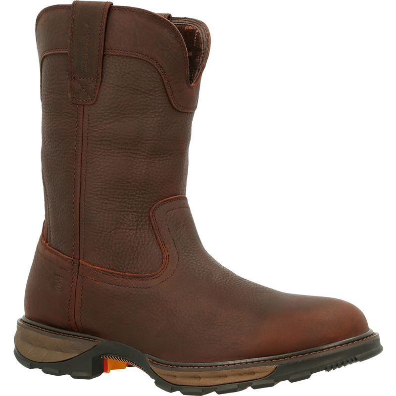 Durango|Maverick XP Waterproof Western Work Boot-Soggy Brown