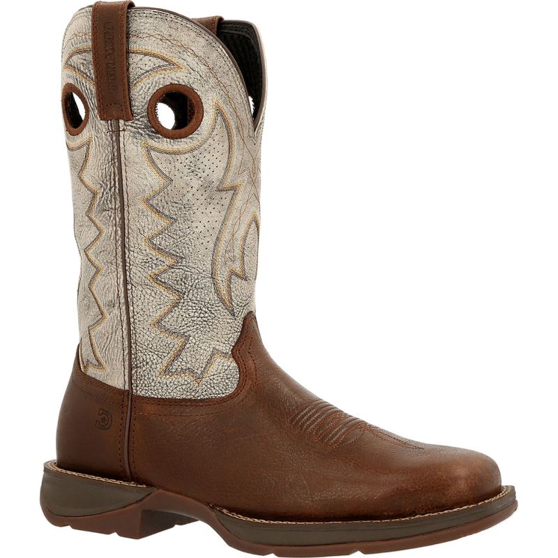 Durango|Rebel by Durango Sorrel Ventilated Western Boot-Sorrel And Fog