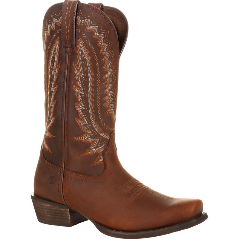 Durango|Rebel Frontier Cinnamon Western Boot-Cinnamon